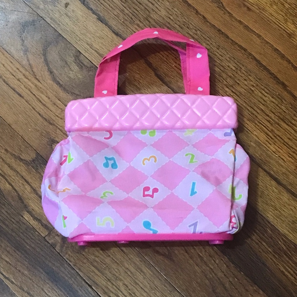Fisher-Price Baby Toddler Toy Laugh Learn My Smart Purse Lights & Learning Sound - Picture 6 of 10